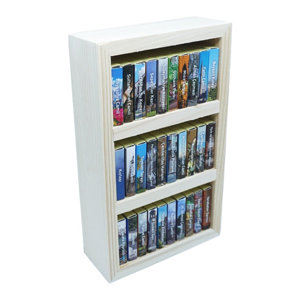 Tarihi Yarımada İstanbul Temalı Çikolata Kütüphanesi