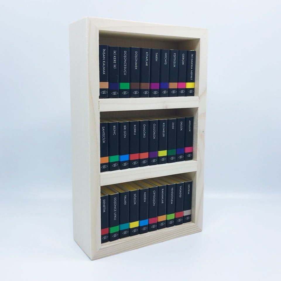 George Orwell 1984 Temalı Çikolata Kütüphanesi