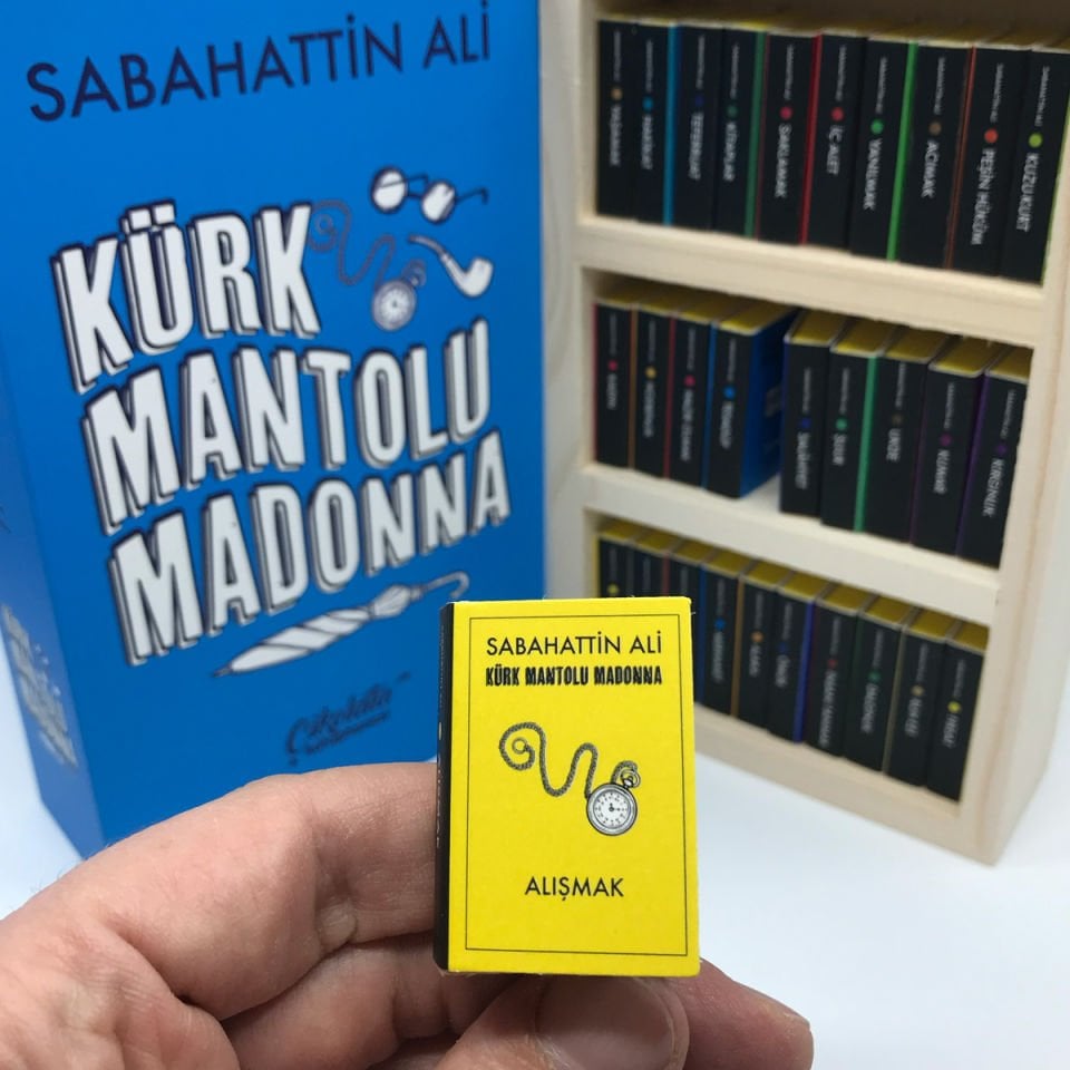 Sabahattin Ali Kürk Mantolu Madonna Temalı Çikolata Kütüphanesi