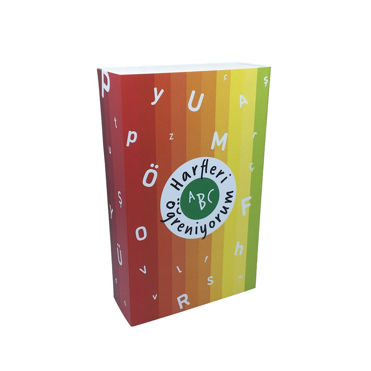 Harfleri Öğreniyorum Temalı Çikolata Kütüphanesi