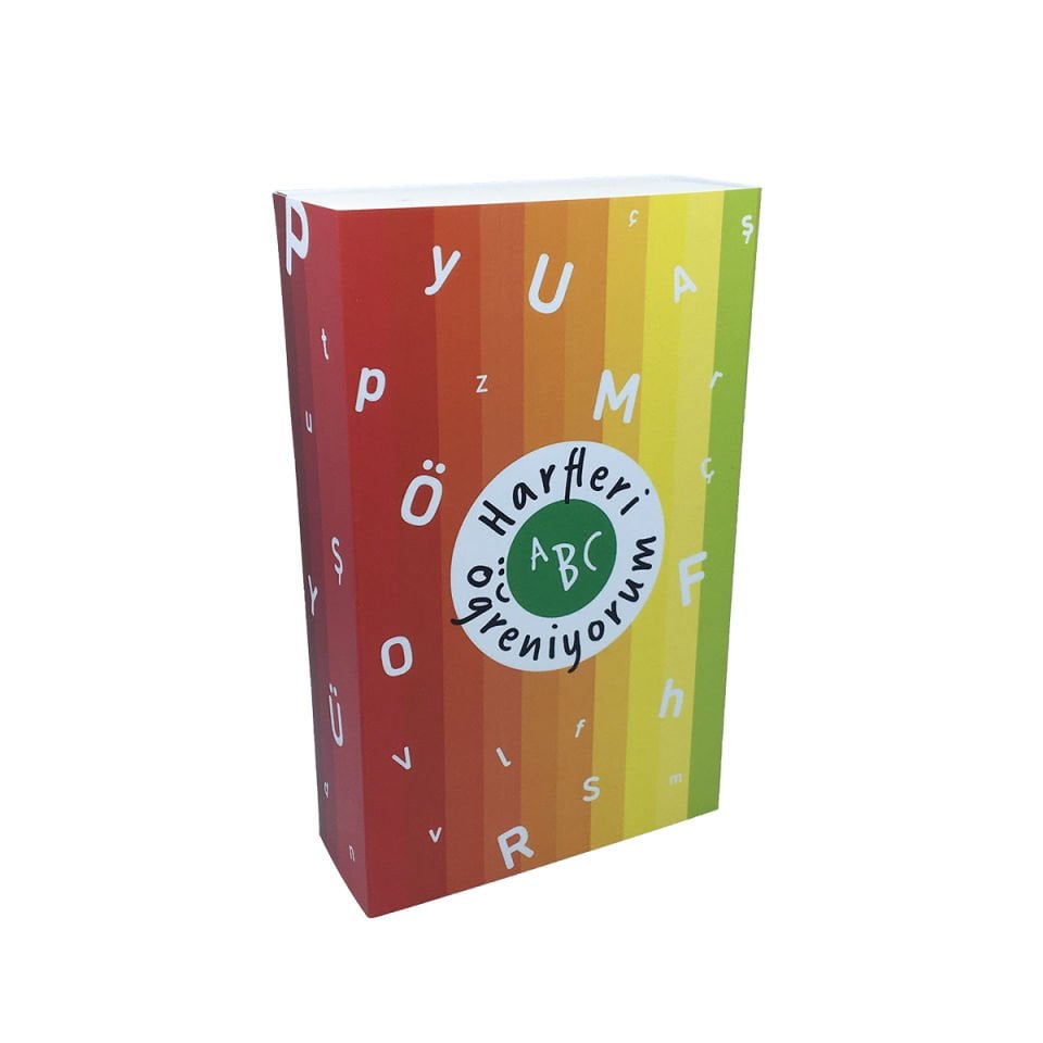 Harfleri Öğreniyorum Temalı Çikolata Kütüphanesi