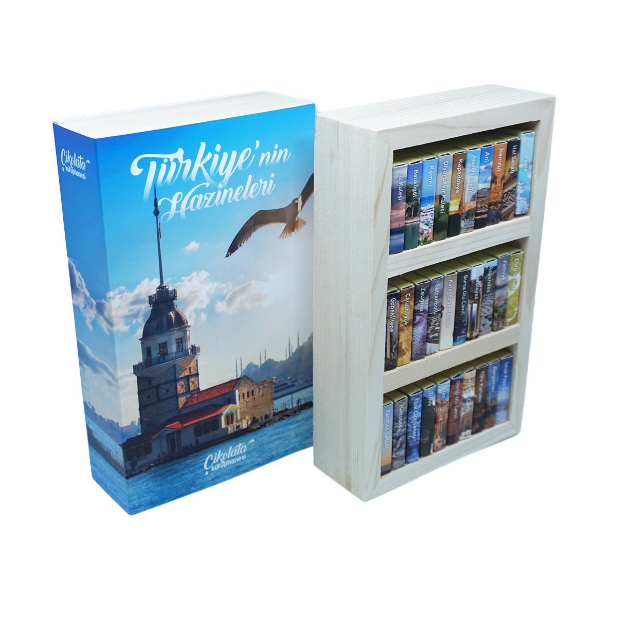 Türkiye’nin Hazineleri Temalı Çikolata Kütüphanesi