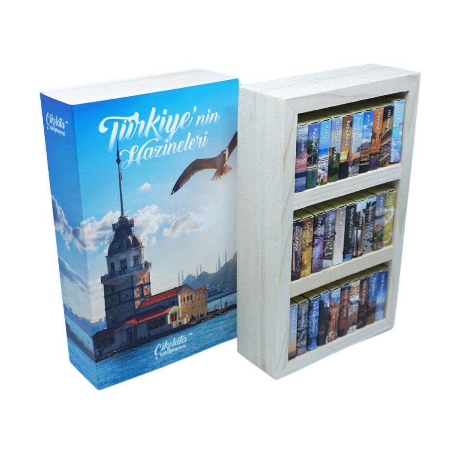 Türkiye’nin Hazineleri Temalı Çikolata Kütüphanesi