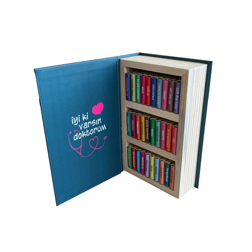 İyi ki varsın Doktorum Çikolata Kütüphanesi