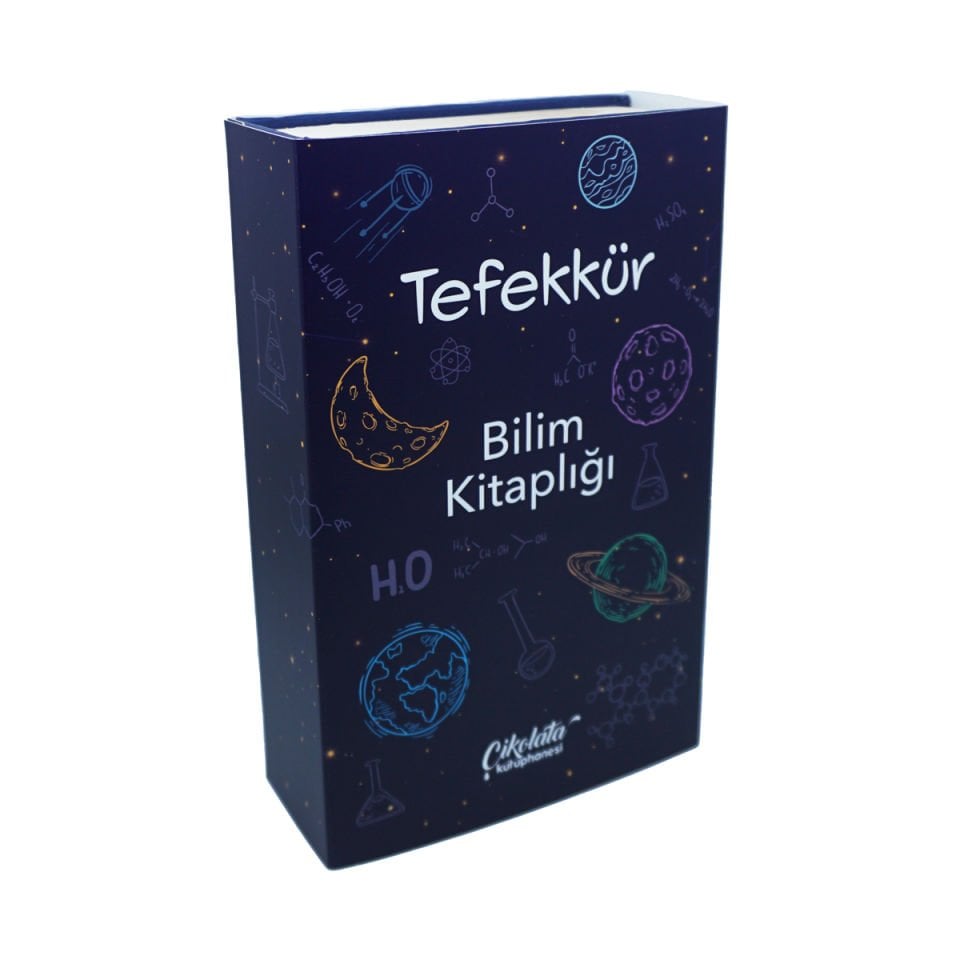 Tefekkür Bilim Kitaplığı Temalı Çikolata Kütüphanesi