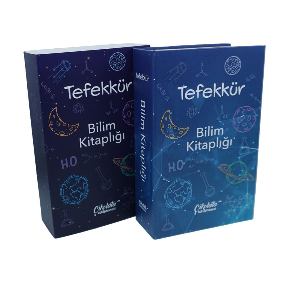 Tefekkür Bilim Kitaplığı Temalı Çikolata Kütüphanesi