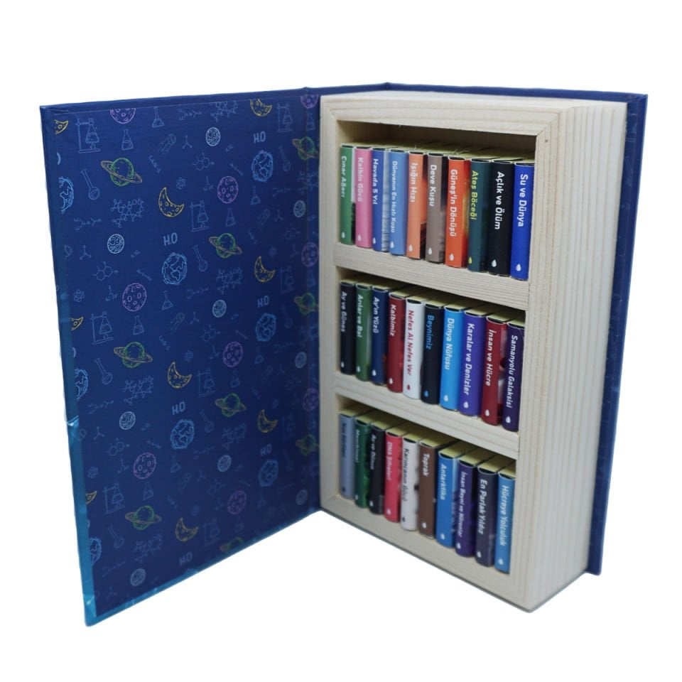 Tefekkür Bilim Kitaplığı Temalı Çikolata Kütüphanesi