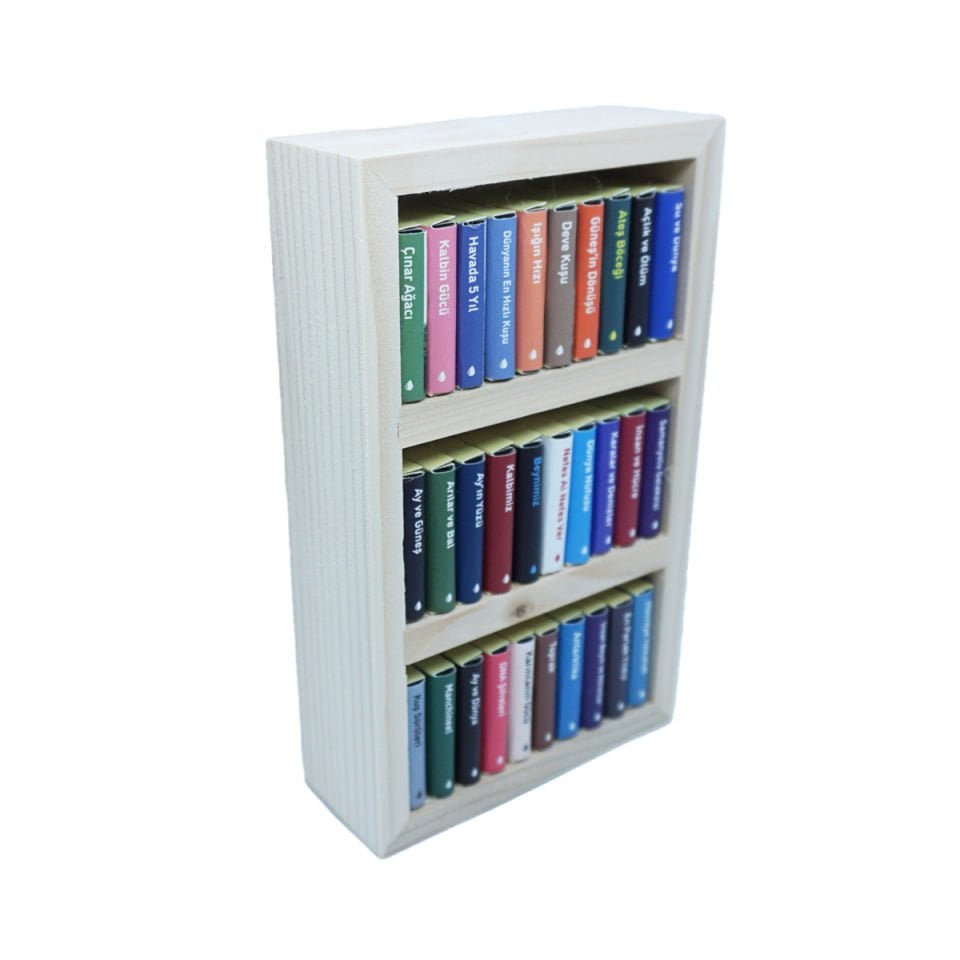 Tefekkür Bilim Kitaplığı Temalı Çikolata Kütüphanesi