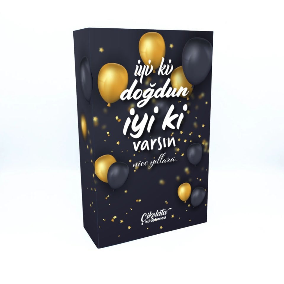Doğum Günü Çikolata Kütüphanesi Kapağı