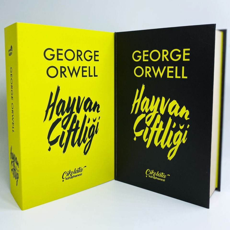 George Orwell Hayvan Çiftliği Temalı Çikolata Kütüphanesi