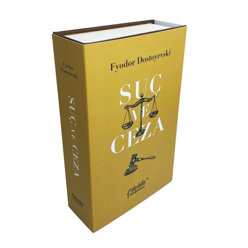 Suç ve Ceza Temalı Çikolata Kütüphanesi