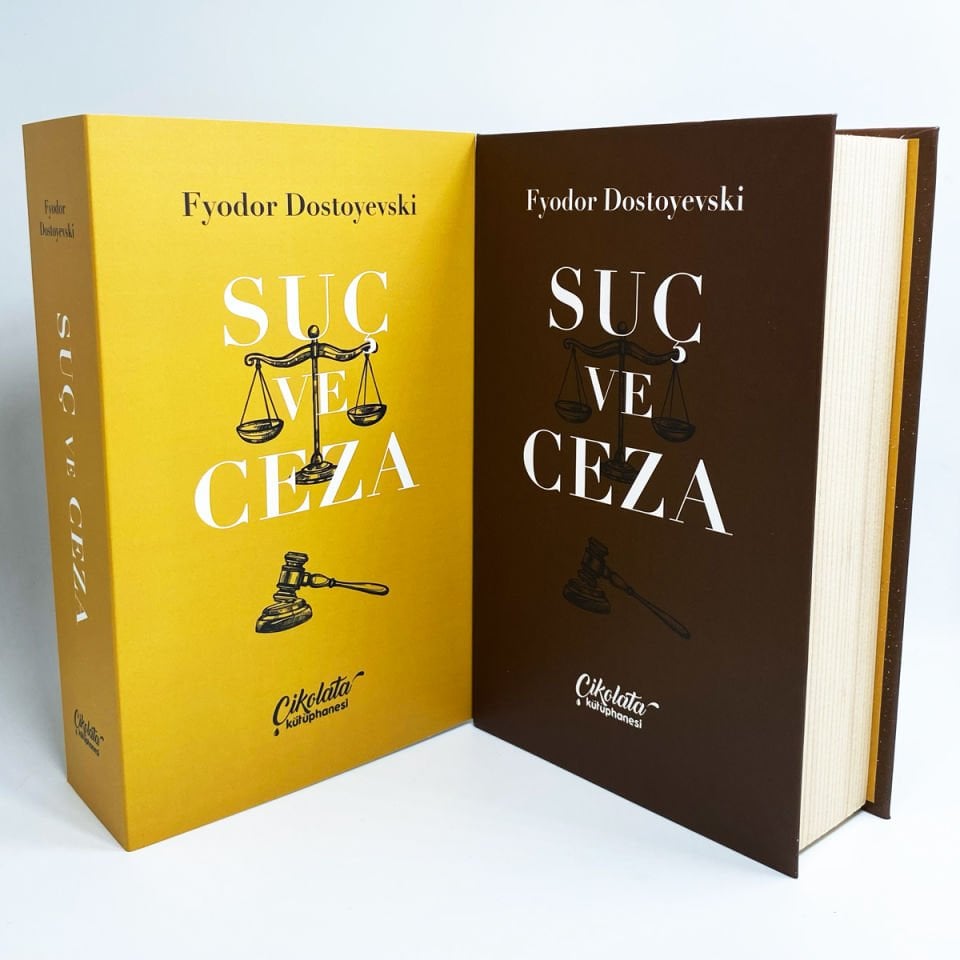 Suç ve Ceza Temalı Çikolata Kütüphanesi