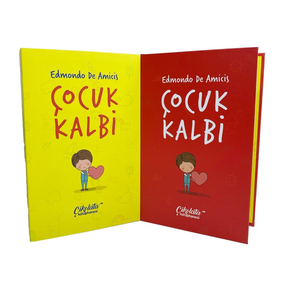 Çocuk Kalbi Temalı Çikolata Kütüphanesi