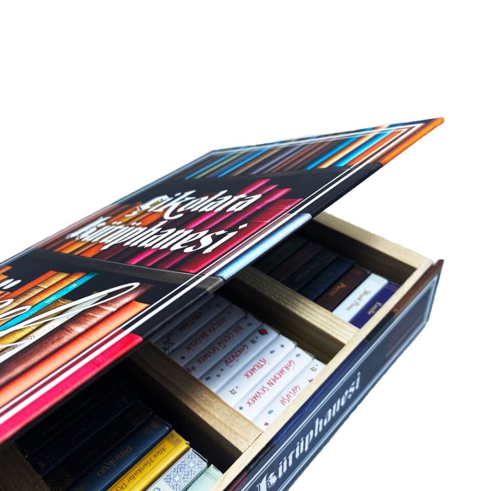 Çikolata Kütüphanesi Özel Kutu (60 çikolata)