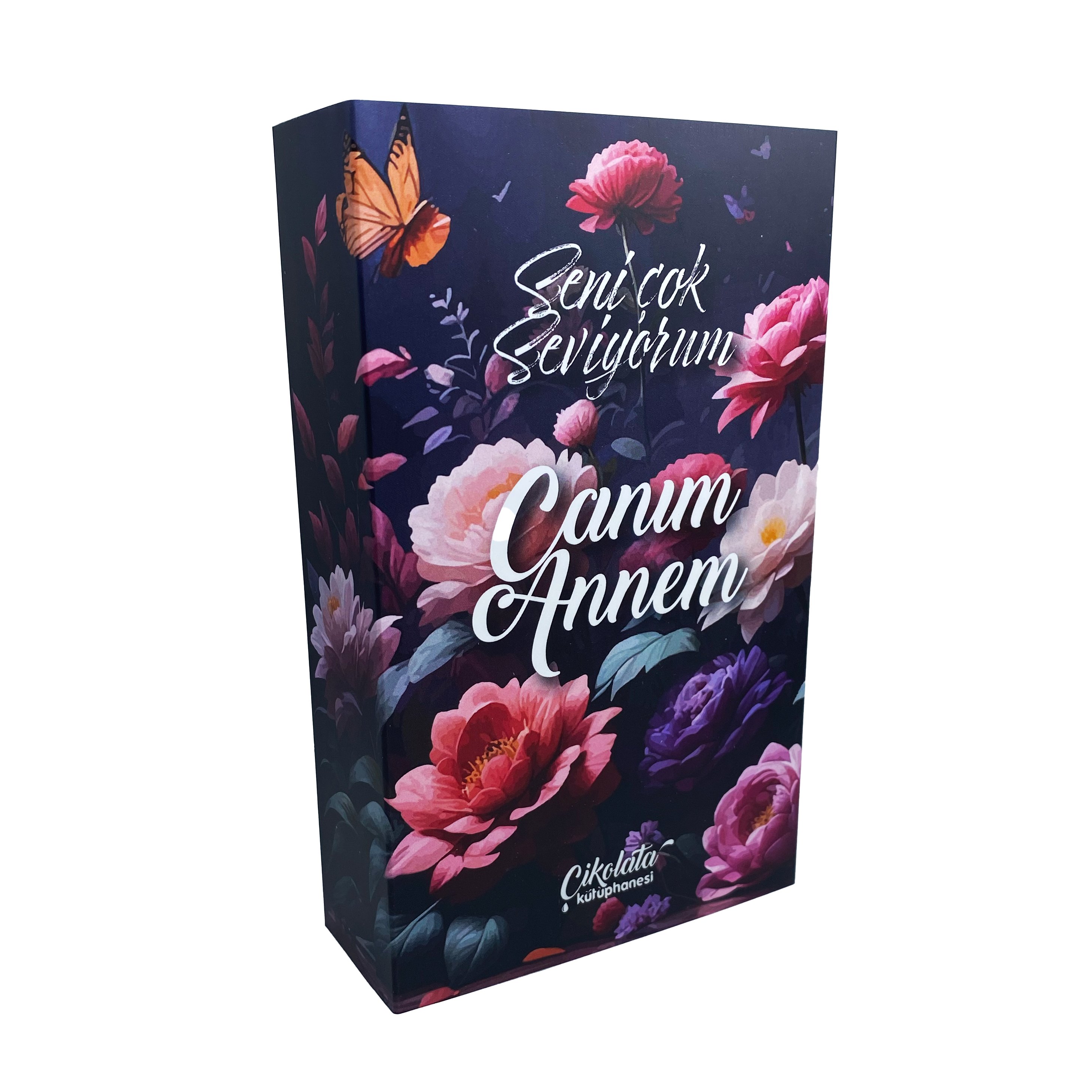 Canım Annem Temalı Çikolata Kütüphanesi