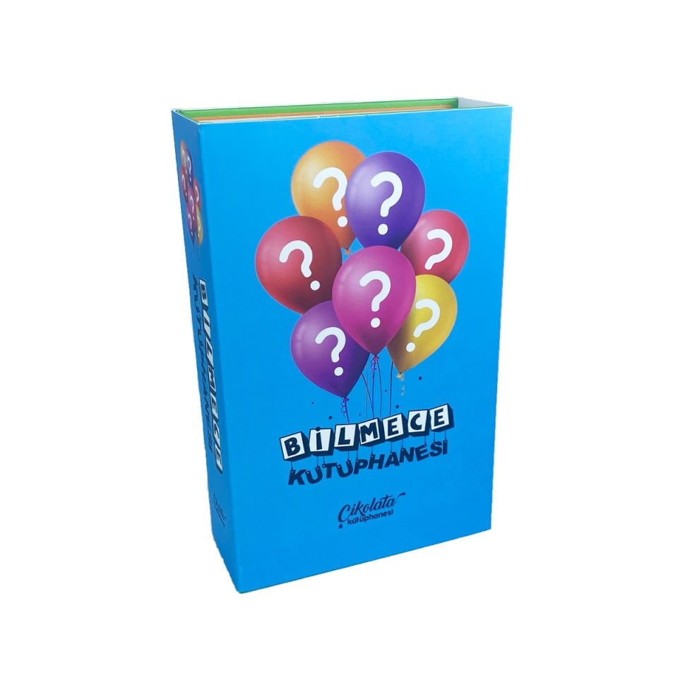 Bilmece Kütüphanesi Temalı Çikolata Kütüphanesi