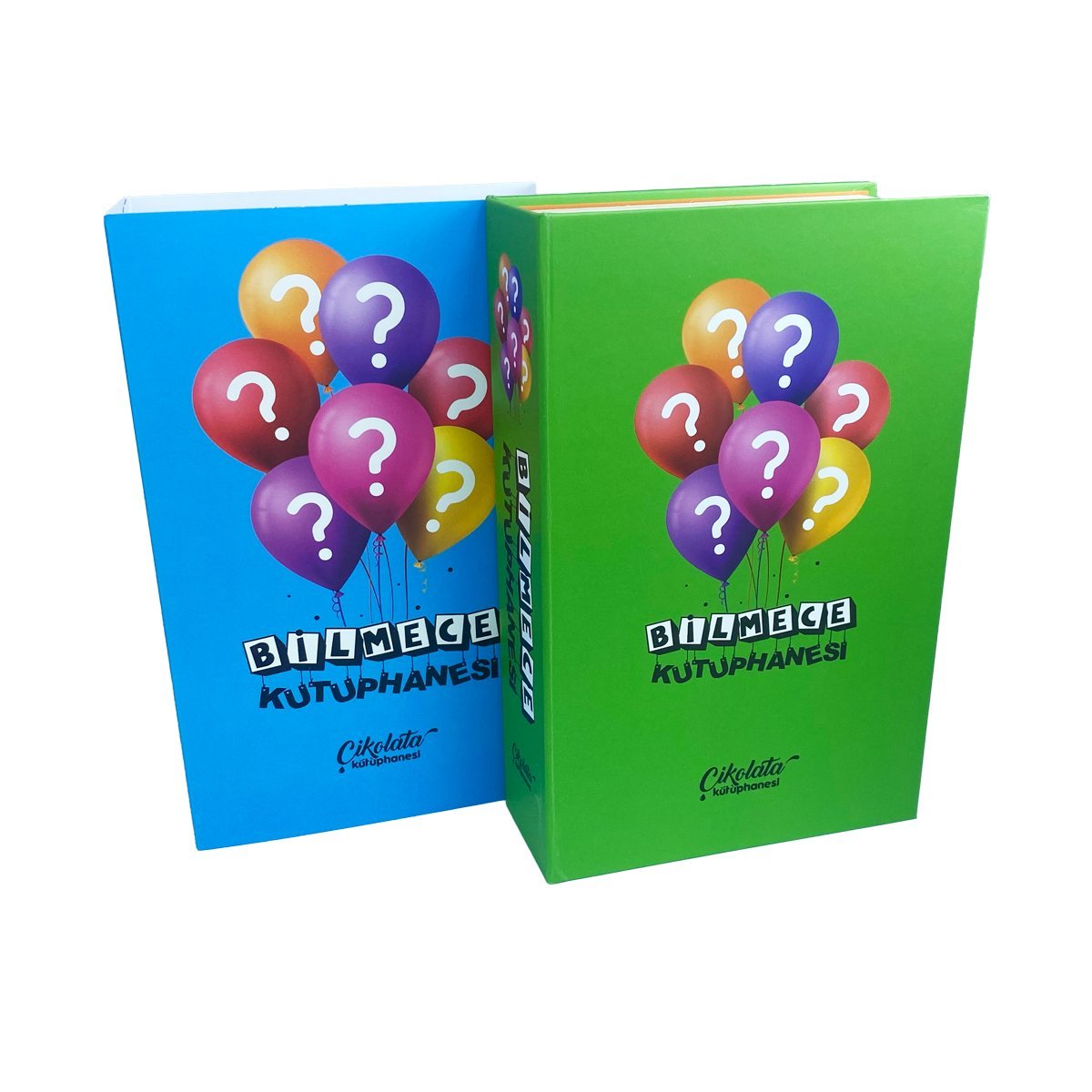 Bilmece Kütüphanesi Temalı Çikolata Kütüphanesi