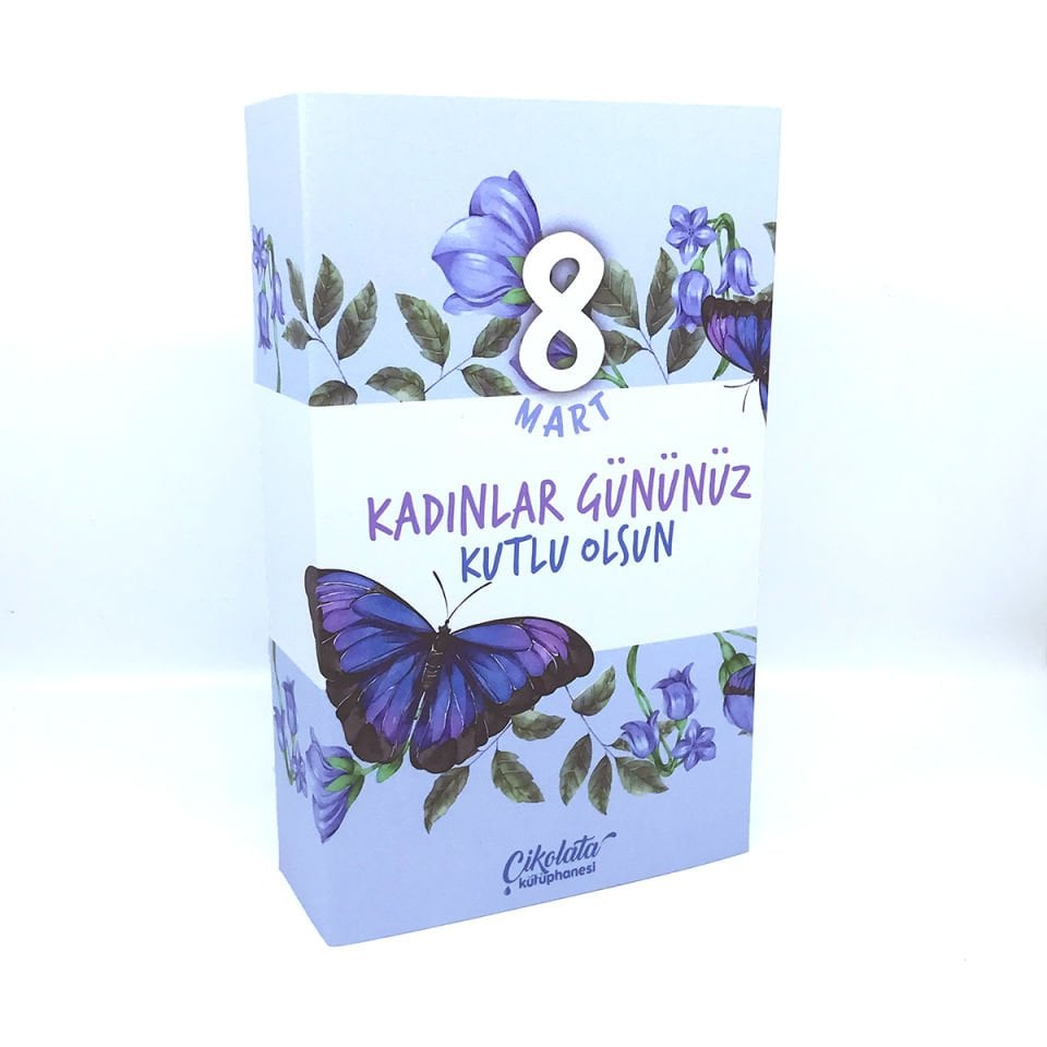 Kadınlar Gününüz Kutlu Olsun Çikolata Kütüphanesi